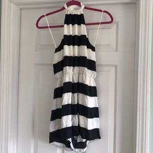 Black & White Alice & Olivia Romper